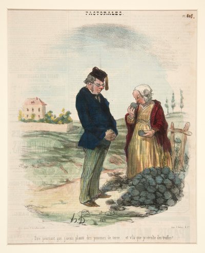En toch zeggen dat ik door Honoré Daumier