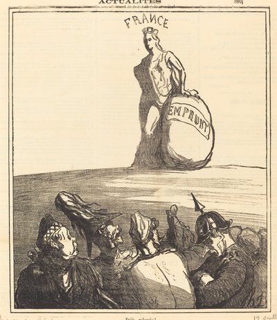 Alweer Opgestaan! door Honoré Daumier