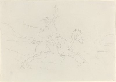 Don Quichot door Honoré Daumier