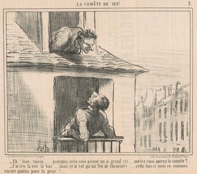 Eh! Wel, buurman... waarom hebt u... door Honoré Daumier