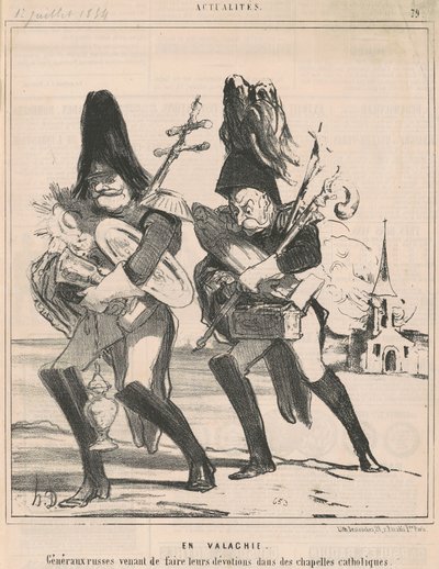 In Walachije door Honoré Daumier