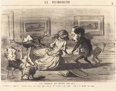 Ervaring die te goed slaagt door Honoré Daumier