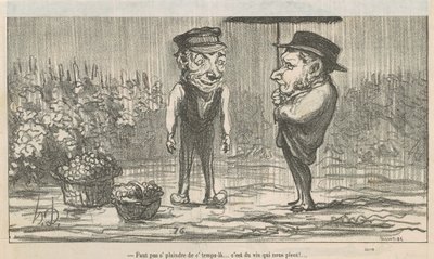 Klaag niet over die tijd... door Honoré Daumier