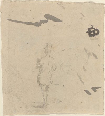 Figuur van een man door Honoré Daumier