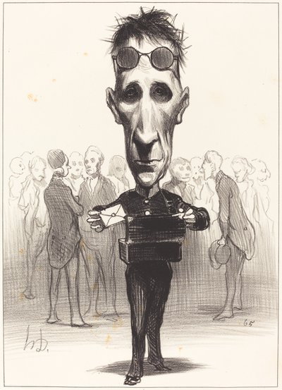 Félix Saint-Priest door Honoré Daumier