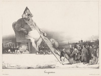 Gargantua door Honoré Daumier