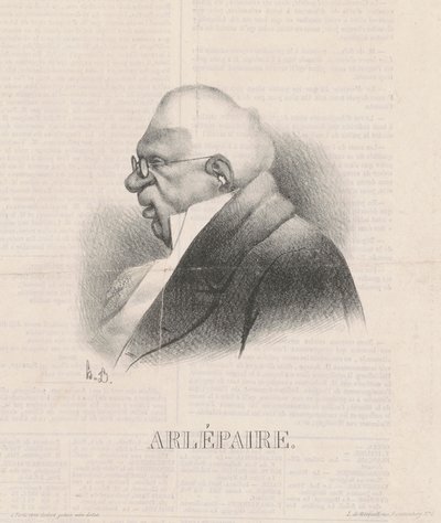 Harlé Père, buste door Honoré Daumier