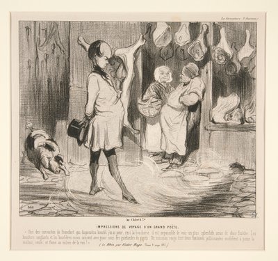 Reisimpressies van door Honoré Daumier