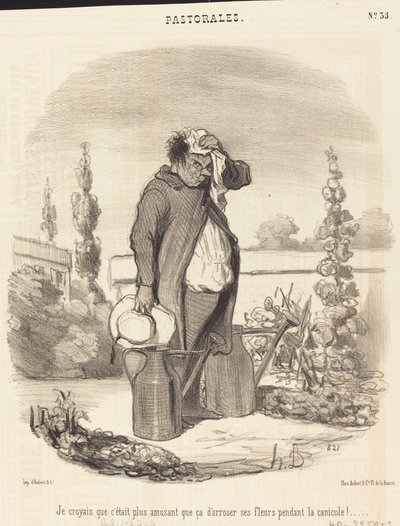 Ik dacht dat het leuker was dan dat... door Honoré Daumier