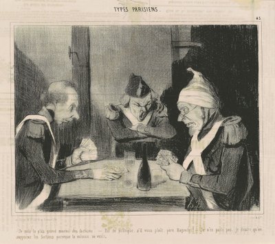 Ik ben de grootste vijand van de facties door Honoré Daumier