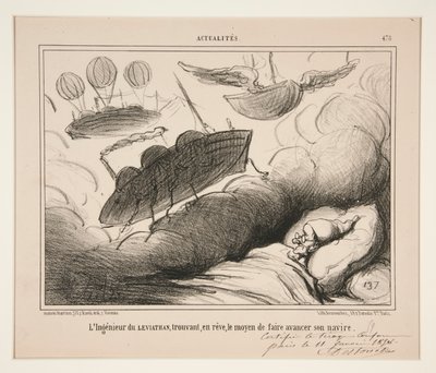 L door Honoré Daumier