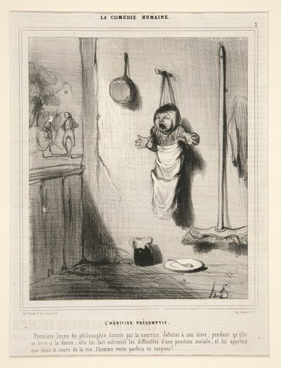 L door Honoré Daumier
