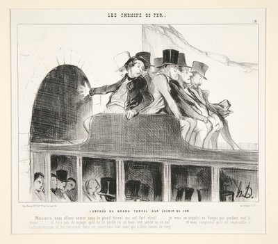 L door Honoré Daumier