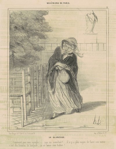 De arenlezeres door Honoré Daumier