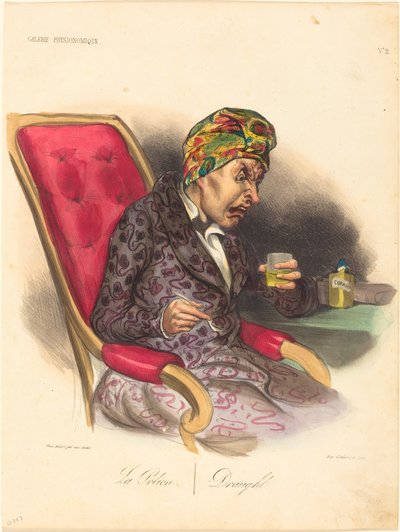 De Toverdrank door Honoré Daumier