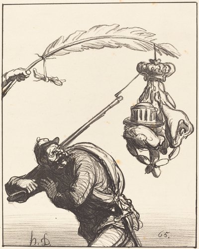 Vrede tegen elke prijs door Honoré Daumier
