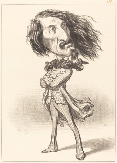 Lagrange door Honoré Daumier
