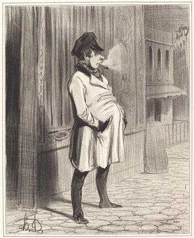 De Klapper door Honoré Daumier
