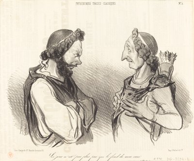 De Dag is niet Puurder... door Honoré Daumier