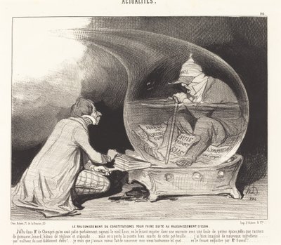 De verjonging van de Constitutionnel door Honoré Daumier