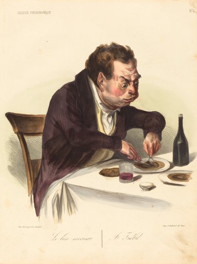 Het goede stuk door Honoré Daumier
