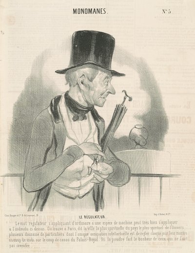 De regelaar door Honoré Daumier