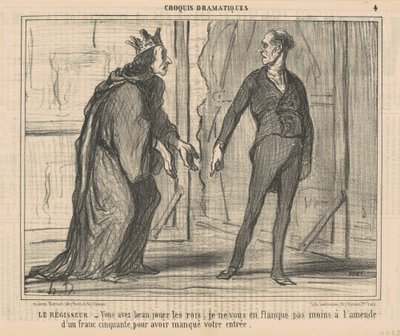De beheerder door Honoré Daumier