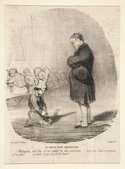 De Gevolgen door Honoré Daumier