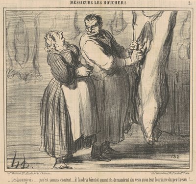 De burgers door Honoré Daumier