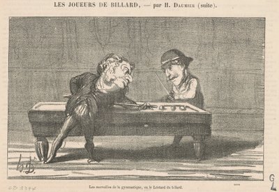 De wonderen van de gymnastiek ... door Honoré Daumier