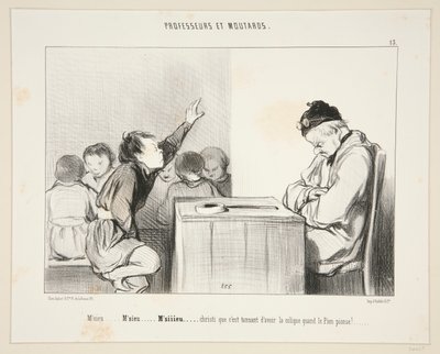M door Honoré Daumier