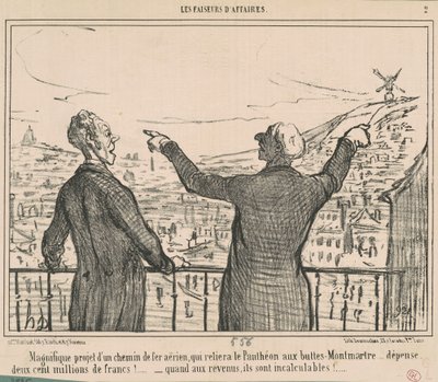 Prachtig project door Honoré Daumier