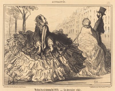 Modes van de Lente van 1855 door Honoré Daumier