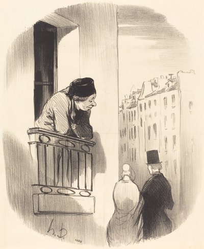 Ik was ook jong... door Honoré Daumier