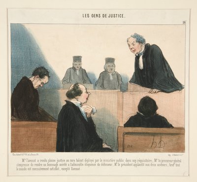 Monsieur l door Honoré Daumier