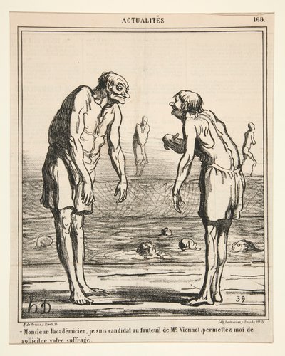 Monsieur l door Honoré Daumier