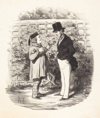 Meneer, het is twintig jaar dat ik de vereniging nastreef... door Honoré Daumier