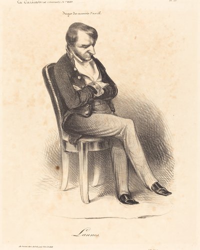 Napoleon Lannes door Honoré Daumier