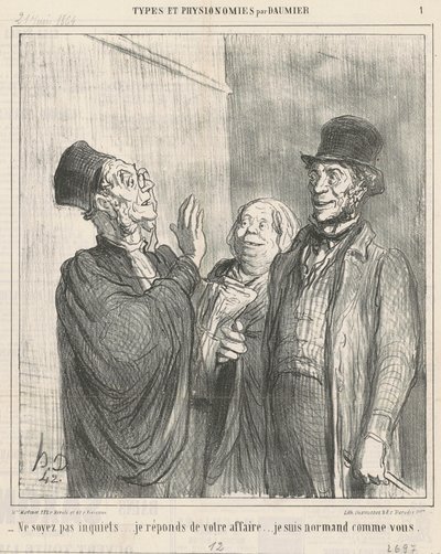 Wees niet bezorgd... door Honoré Daumier