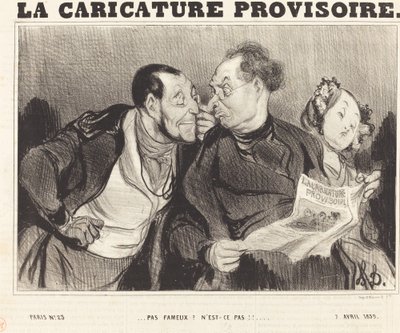 Niet beroemd? Nietwaar!!... door Honoré Daumier