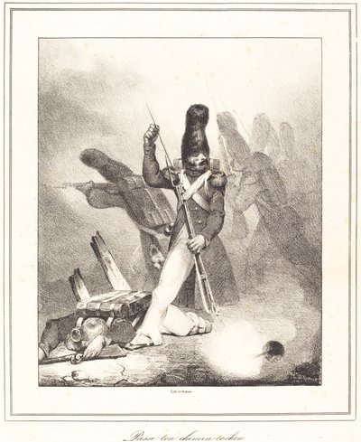 Ga je weg, varken door Honoré Daumier