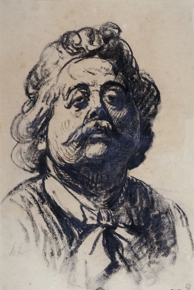 Portret van Pierre Carrière-Belleuse 1851-1933, ca. 1890 door Honoré Daumier