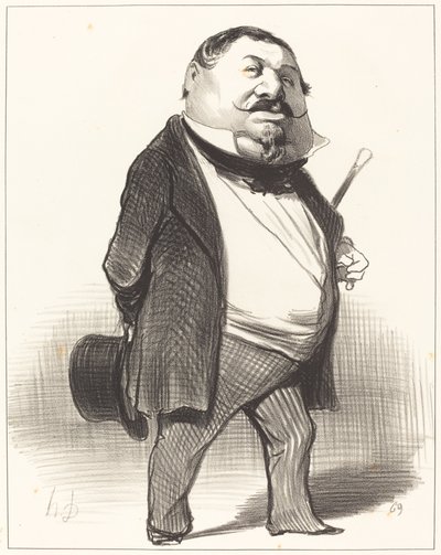 Prins Lucien Murat door Honoré Daumier