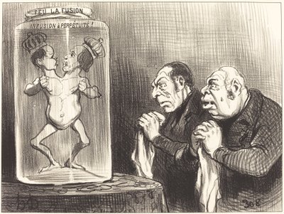 Overbodige Spijt! door Honoré Daumier