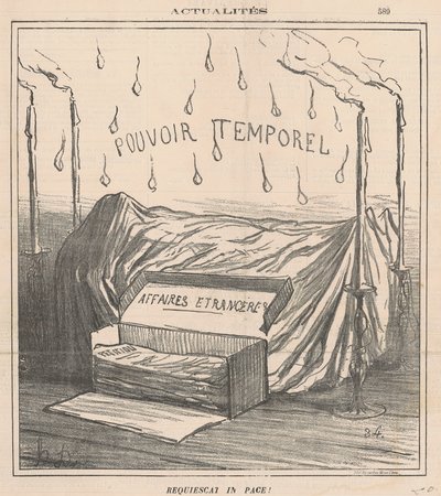 Rust in vrede! door Honoré Daumier