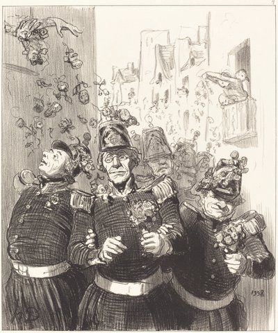 Rifolard is meer betoverd dan ooit... door Honoré Daumier