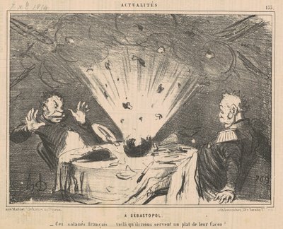 Sebastopol door Honoré Daumier