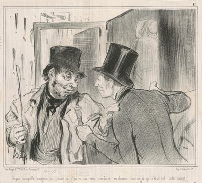 Wees gerust, burger, we weten het door Honoré Daumier