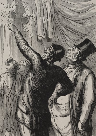 De Wereldtentoonstelling: Een Echte Gids door Honoré Daumier