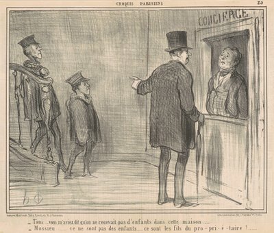 Kijk ... je had me verteld ... door Honoré Daumier